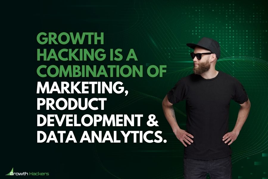 What is Growth Hacking? The Definitive Growth Hacking Definition Combination Marketing Product Development Data Analytics