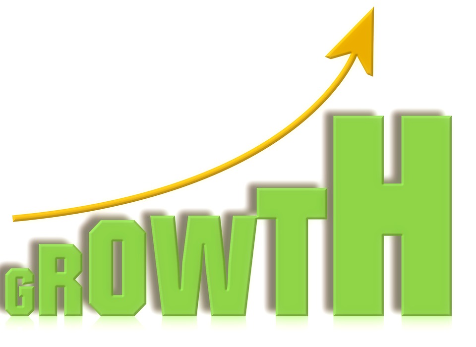 Growth Curve Graph Green
