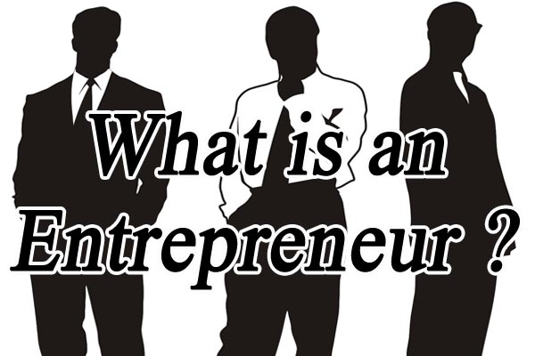 What is an Entrepreneur Black White