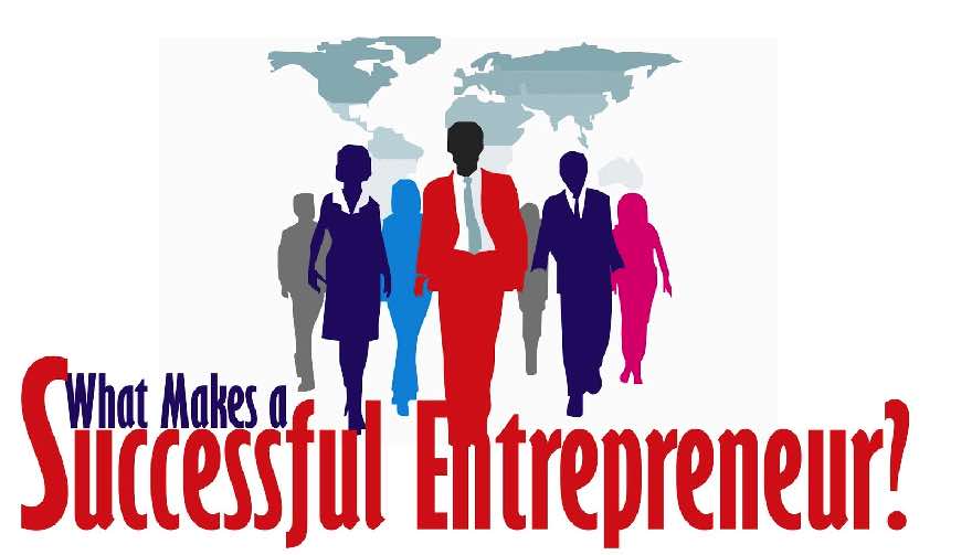What is behing successful entrepreneurs