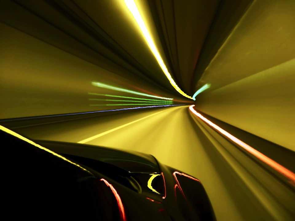 Car Speed Too Fast Tunnel