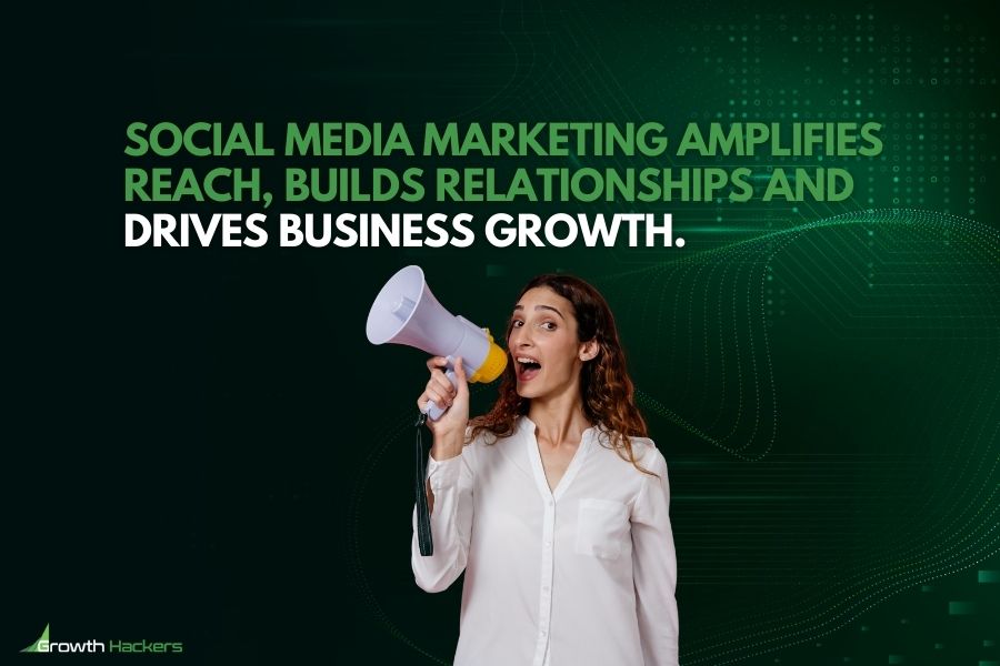 Social media marketing amplifies reach builds relationships and drives business growth