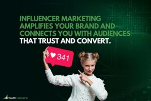 Influencer marketing amplifies your brand and connects you with audiences that trust and convert