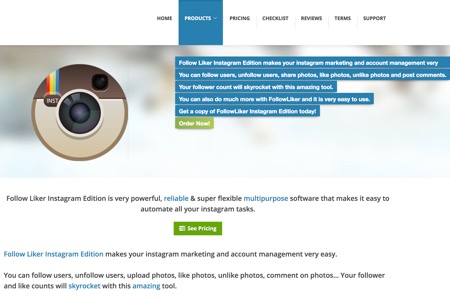 FollowLiker Instagram Automation Bot Tool