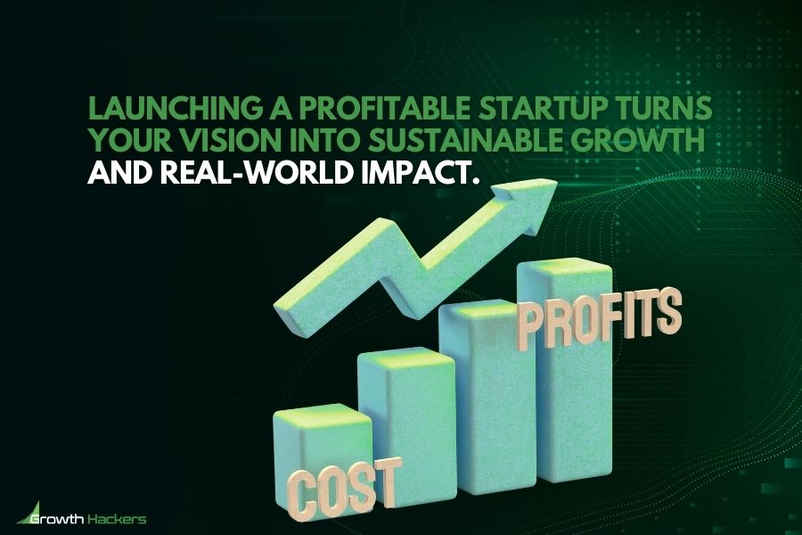 Launching a profitable startup turns your vision into sustainable growth and real-world impact