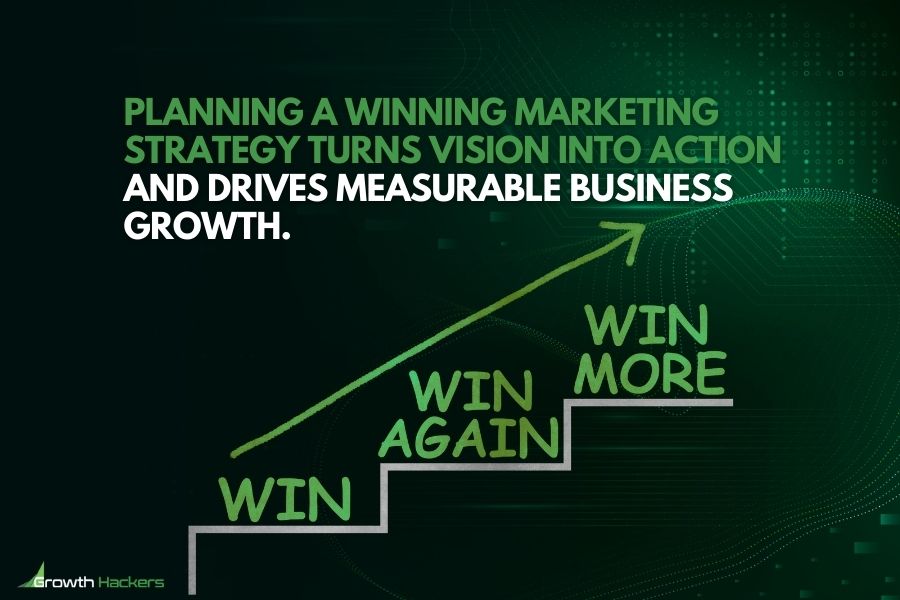 Planning a winning marketing strategy turns vision into action and drives measurable business growth