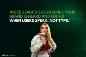 Voice Search SEO ensures your brand is heard and found when users speak not type