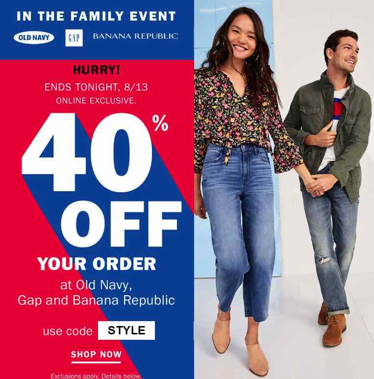 Old Navy Offer Discounts