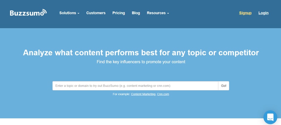 BuzzSumo Content Research