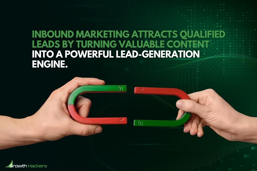 Inbound marketing attracts qualified leads by turning valuable content into a powerful lead-generation engine