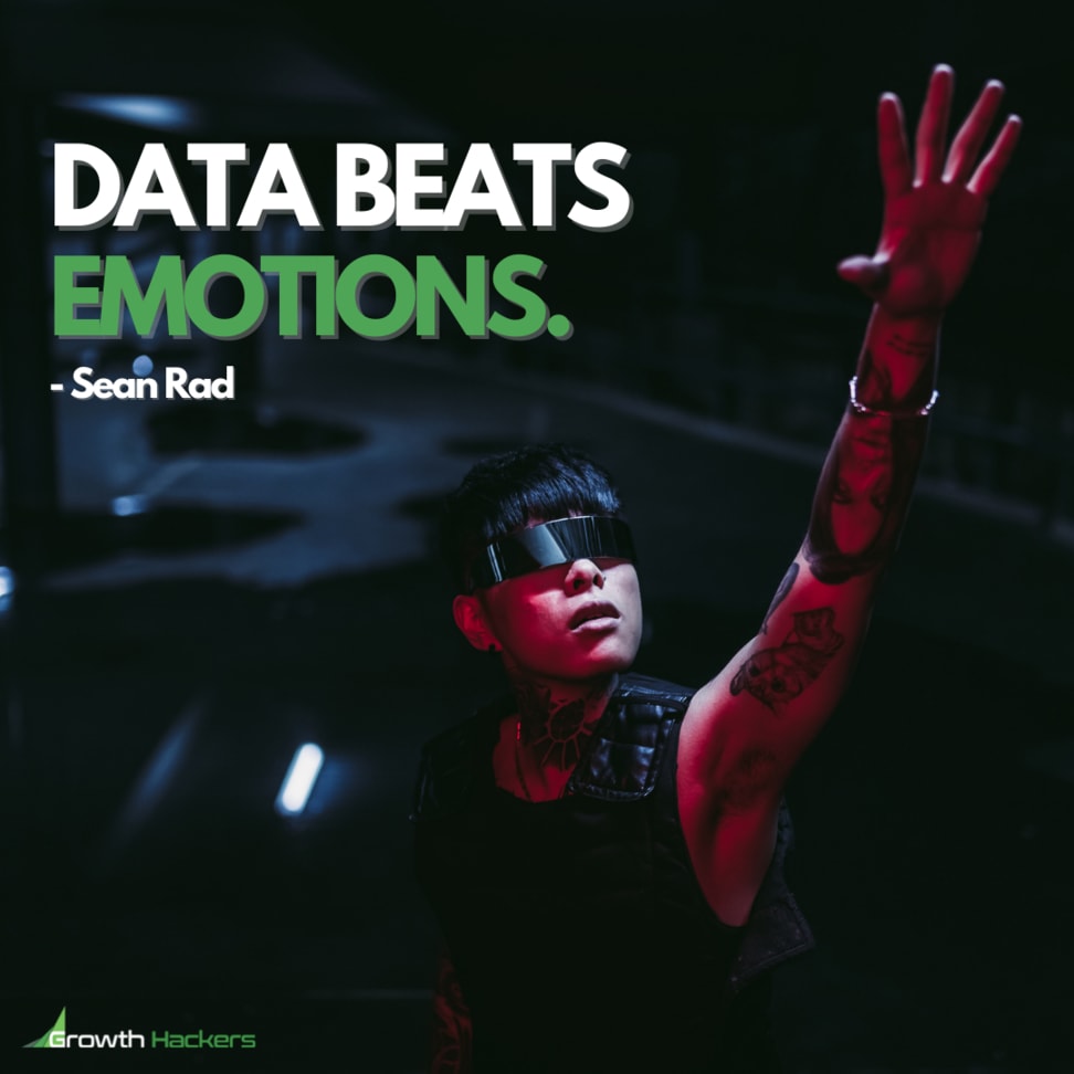Data Beats Emotions Sean Rad Analytics