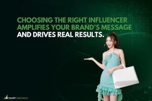 Choosing the right influencer amplifies your brands message and drives real results