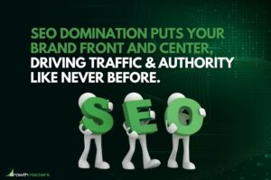 SEO domination puts your brand front and center driving traffic and authority like never before