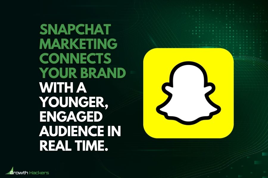 Snapchat marketing connects your brand with a younger engaged audience in real time