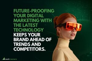 Future proofing your digital marketing with the latest technology keeps your brand ahead of trends and competitors