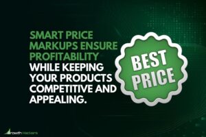Smart price markups ensure profitability while keeping your products competitive and appealing