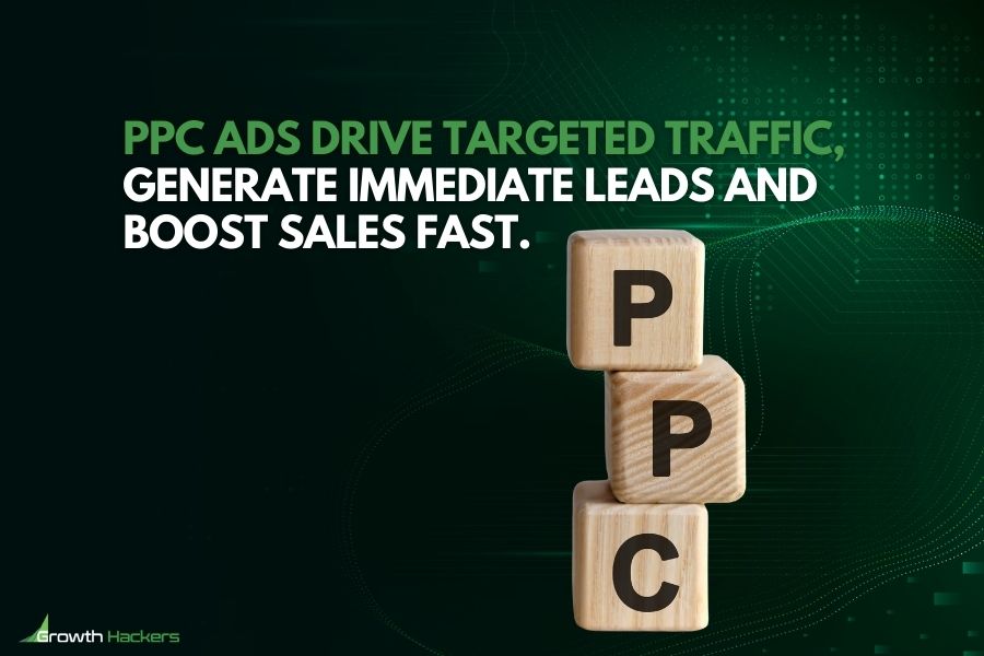 PPC ads drive targeted traffic generate immediate leads and boost sales fast