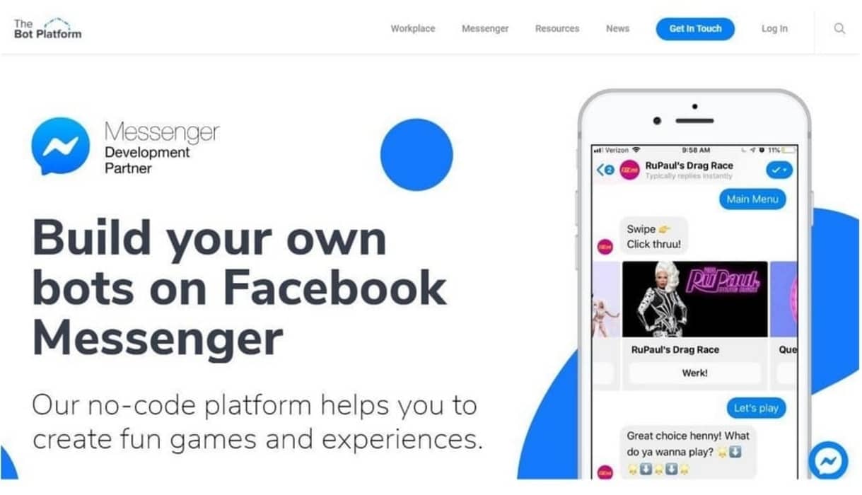 the bot platform social media Facebook Messenger