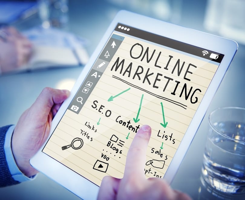 Online marketing helps online businesses
