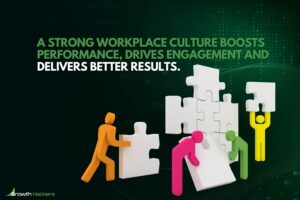 A strong workplace culture boosts performance drives engagement and delivers better results