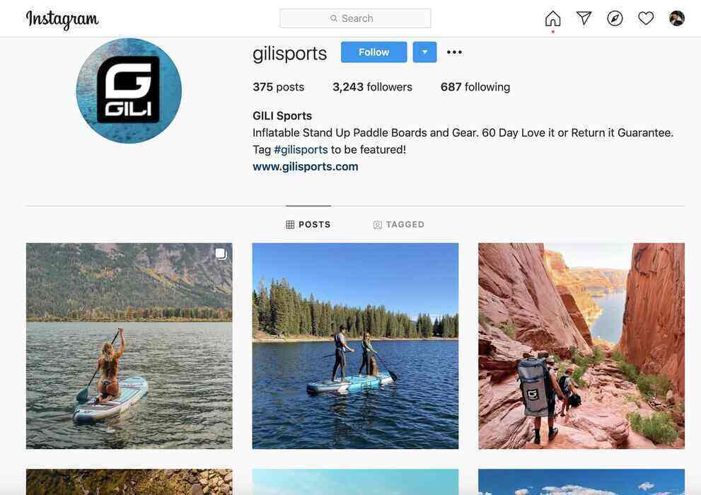 user generated content gili sports for ROI
