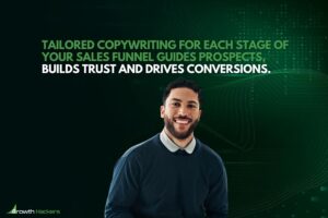 Tailored copywriting for each stage of your sales funnel guides prospects builds trust and drives conversions