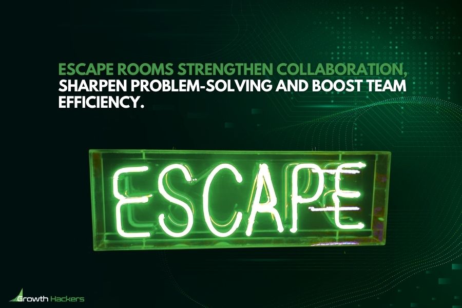 Escape rooms strengthen collaboration sharpen problem-solving and boost team efficiency