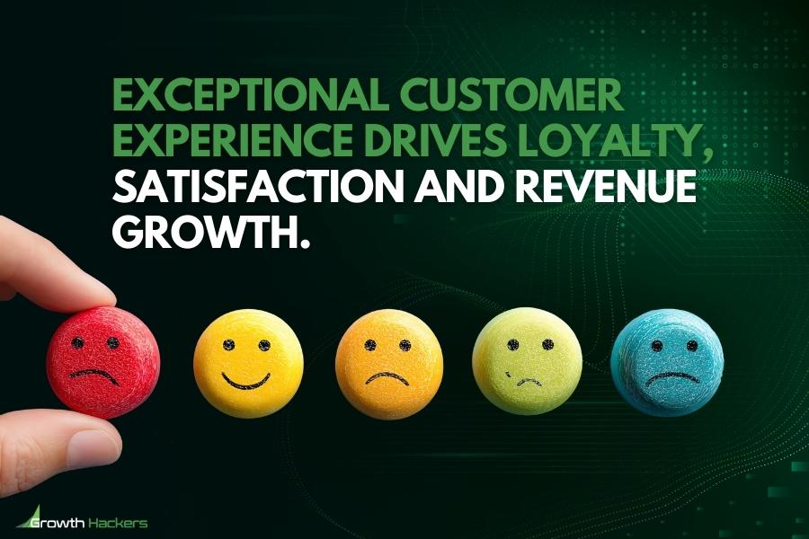 Exceptional customer experience drives loyalty satisfaction and revenue growth