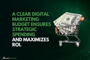 A clear digital marketing budget ensures strategic spending and maximizes ROI