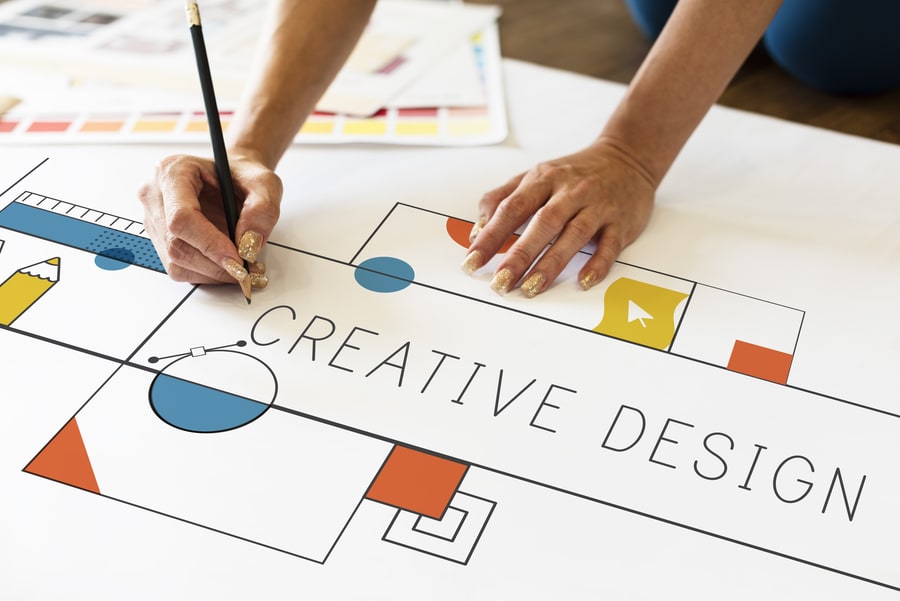 Creative Design Compelling Visuals Interactive Content