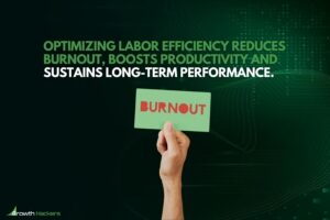 Optimizing labor efficiency reduces burnout boosts productivity and sustains long-term performance