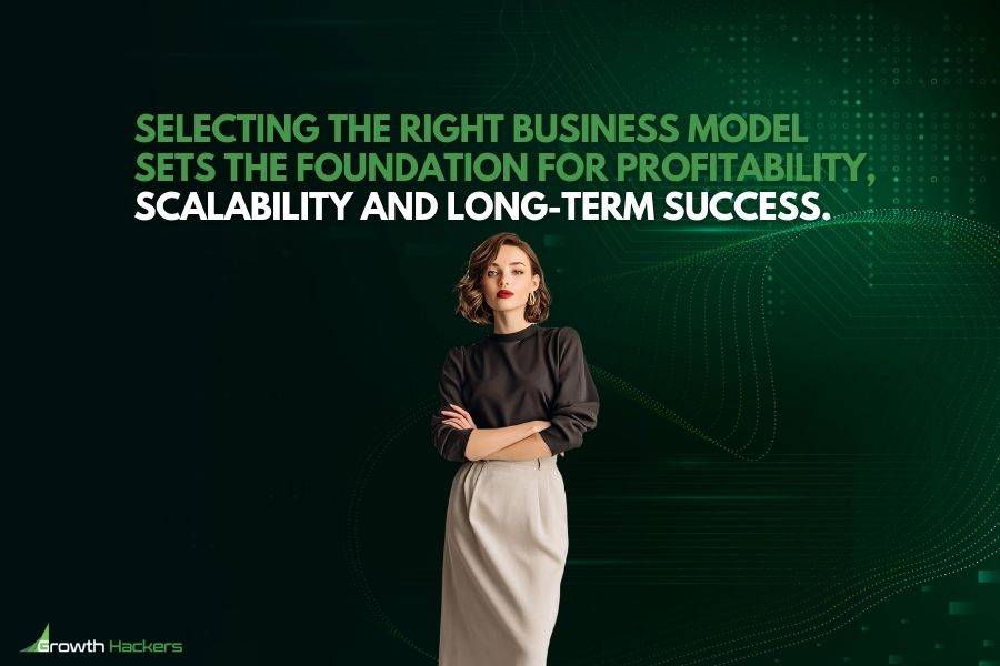 Selecting the right business model sets the foundation for profitability scalability and long-term success