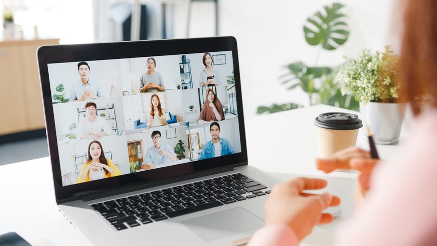 Hiring Remotely Remote Workers Video Meeting Call