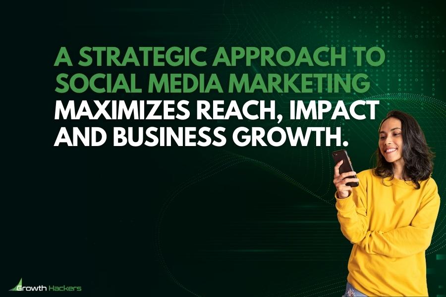A strategic approach to social media marketing maximizes reach impact and business growth