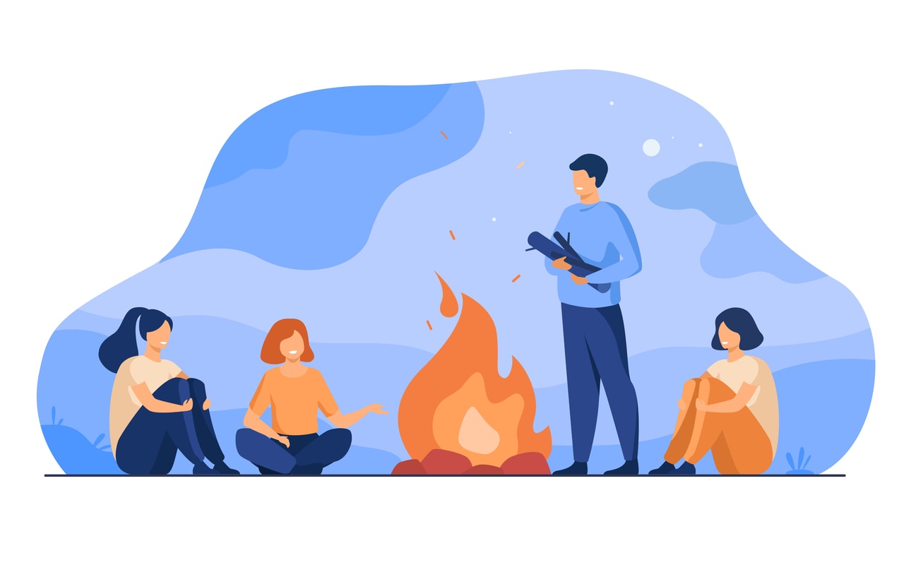 Use Storytelling to your Advantage Campfire tell stories