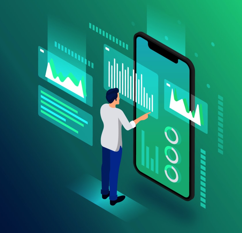 Mobile Optimization Data Analytics Graph