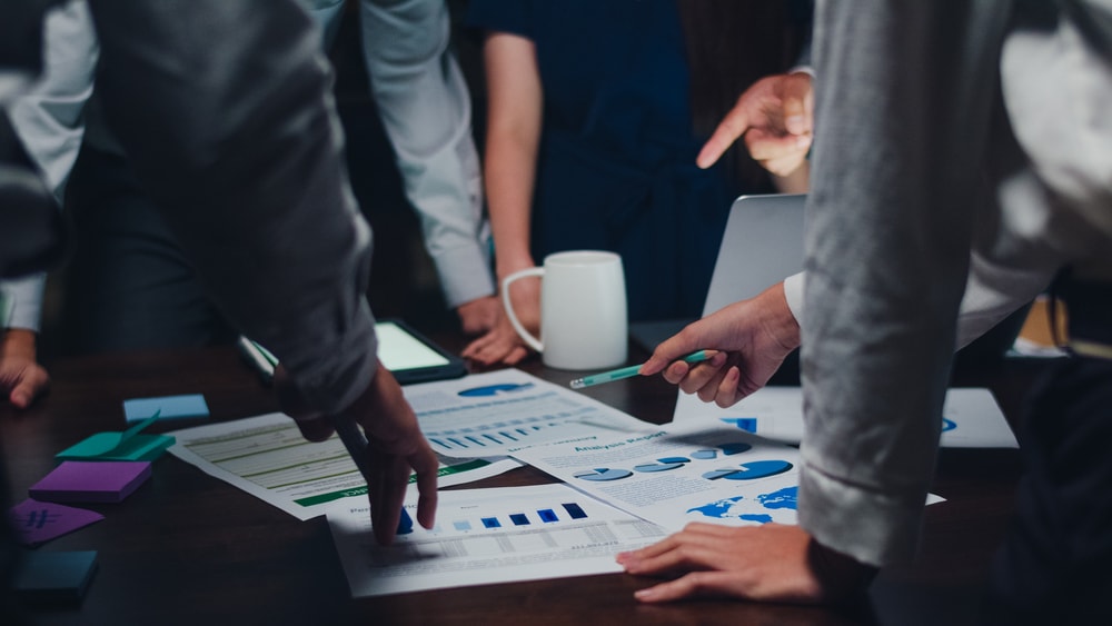 Strategic Planning Table Graphs Stats People