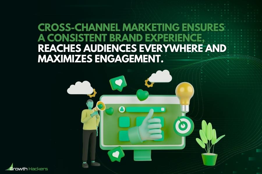 Cross-channel marketing ensures a consistent brand experience reaches audiences everywhere and maximizes engagement