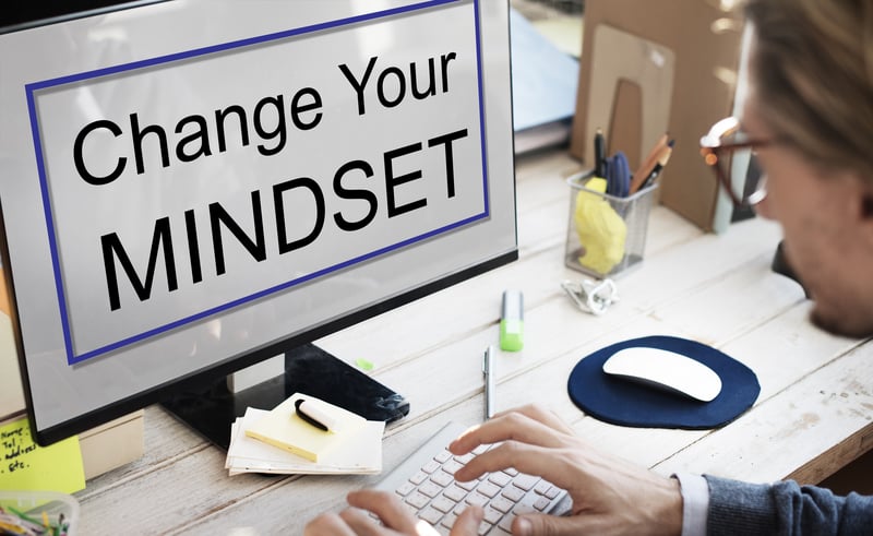 Change your Mindset Growth Positive Positivity Business