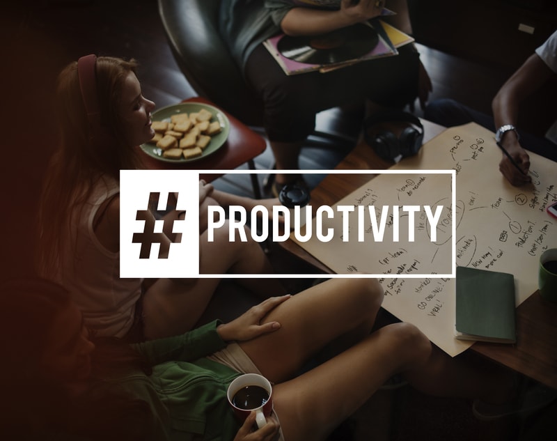 Productivity Productive Hashtag Team Meeting