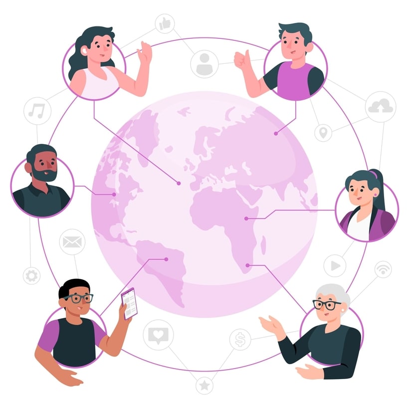 Build Relationships Connect People Around the World