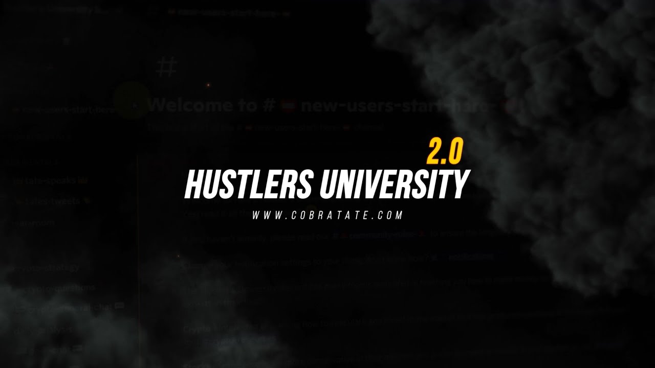 Cobra Tate Hustlers University 2.0 HU