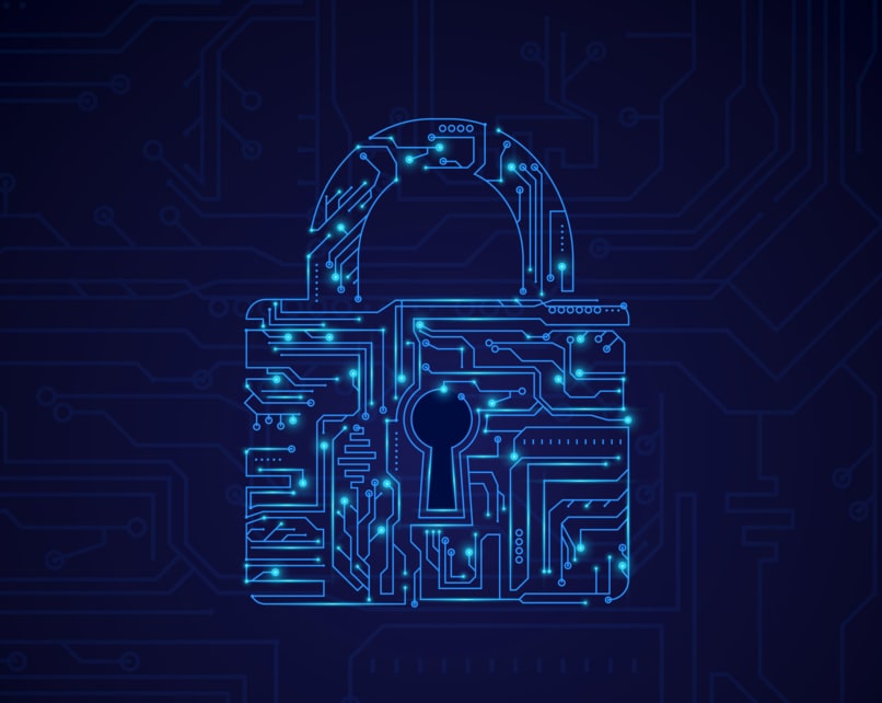 Data Security Lock Locker Protection Blockchain Tech Revolution Technology