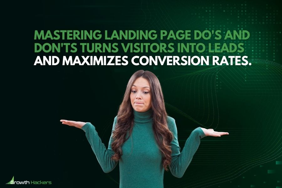 Mastering landing page do's and don'ts turns visitors into leads and maximizes conversion rates