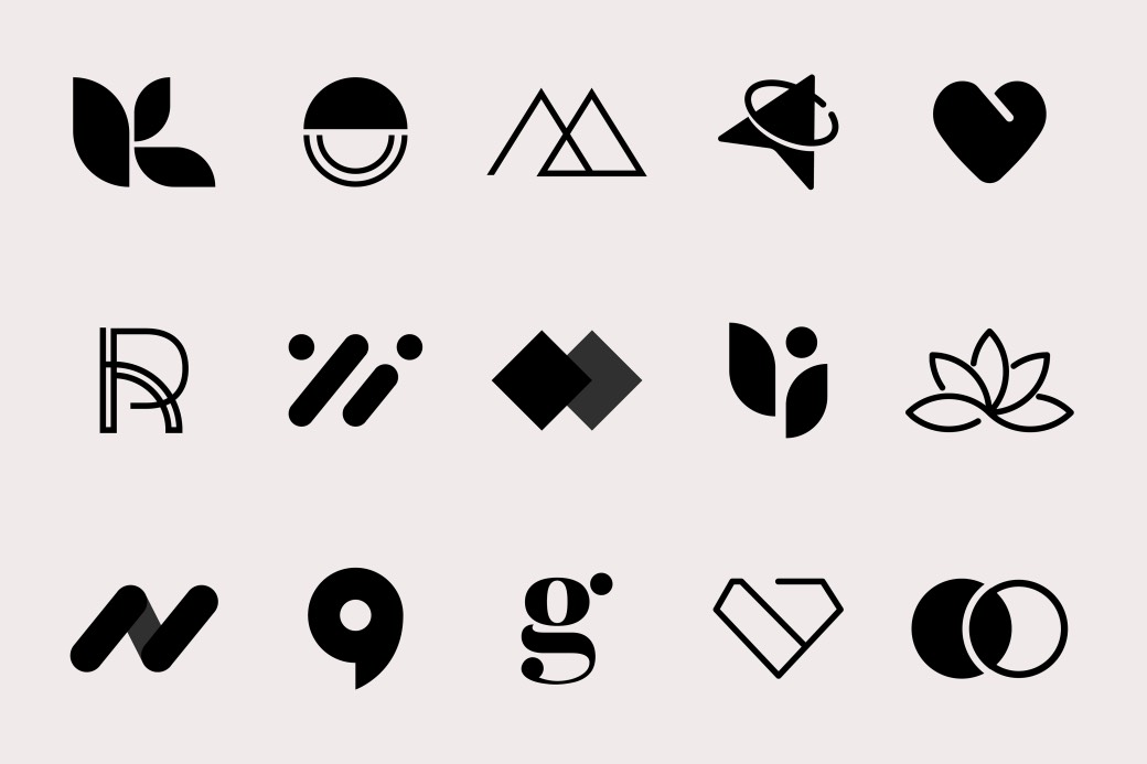 Simple Logo Design Examples Icons