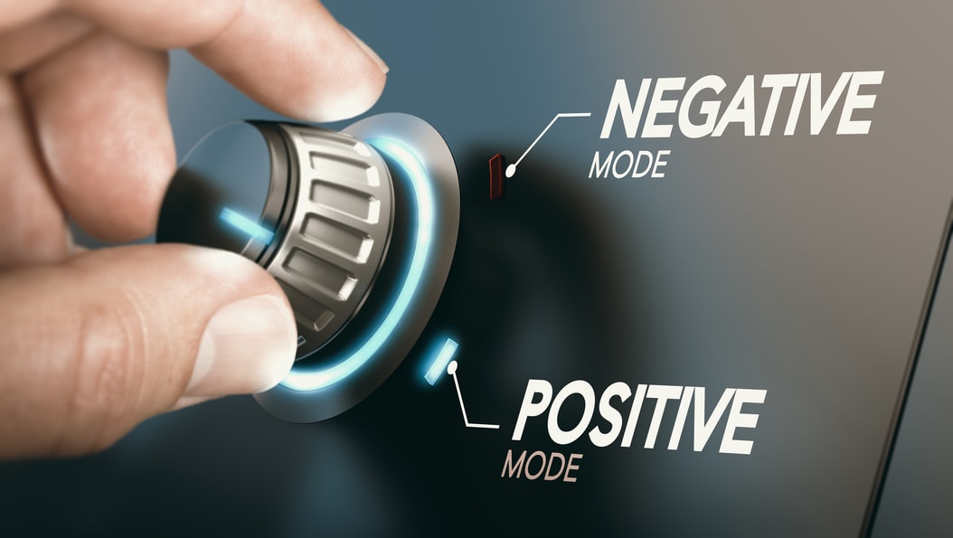 Negative Mode Positive Positity Hand Turning Knob