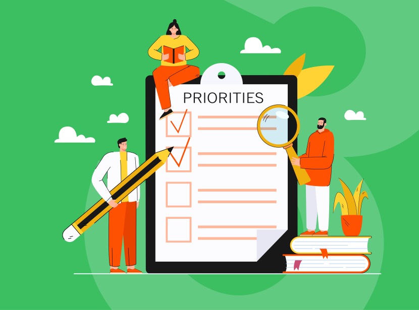 Prioritization Set Priorities Goal Objectives Focus To-Do List