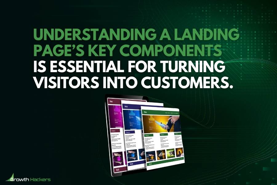 Understanding a landing page’s key components is essential for turning visitors into customers