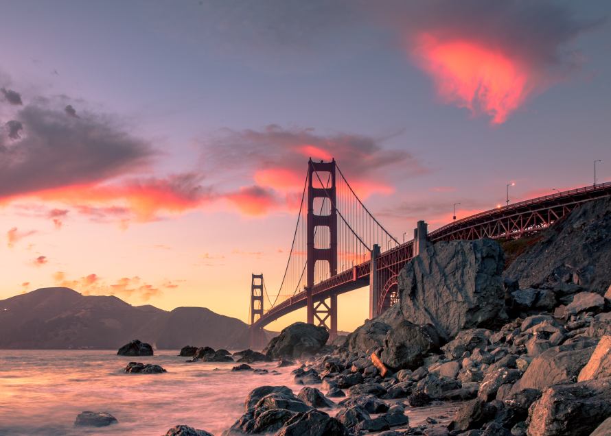 Golden Gate Bridge California State United States