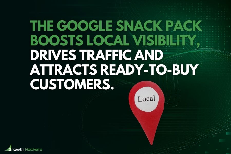 The Google Snack Pack boosts local visibility drives traffic and attracts ready-to-buy customers